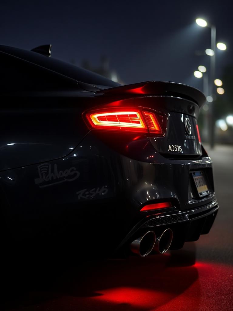 Headlight & Taillight Smoking